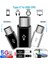 1 Adet Beyaz Tip C Otg Adaptör Tip-C Erkek Mikro USB Dişi Adaptör Tip-C Arayüzü Cep Telefonu Veri Kablosu Şarj Dönüştürücü (Yurt Dışından) 2