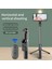 Beyaz Model Sh Katlanabilir Mini Tripod Fotoğraf Dolgu Işığı Mini Kablosuz Bluetooth Selfie Sopa 2022 Ios Android Için Yeni Stil (Yurt Dışından) 2