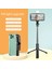Beyaz Model Sh Katlanabilir Mini Tripod Fotoğraf Dolgu Işığı Mini Kablosuz Bluetooth Selfie Sopa 2022 Ios Android Için Yeni Stil (Yurt Dışından) 5
