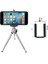 Gümüş Klipsli Mini Tripod Telefon Için Işkembe YG300 L1 Projektör Kamera Tripodu iPhone x 6s Xiaomi Için Samsung Huawei Cep Telefonu Monopod (Yurt Dışından) 5