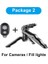 Paket 2 Mamen Mini Telefon/kamera Tripod Monopod Selfie Çubuğu Bluetooth Uzaktan Kumandalıtelefon Için Telefon Tutucu Gopro Dslr Kamera Standı (Yurt Dışından) 1