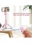 Siyah Çift Işıklı Selfie Çubuğu LED Halka Işık Uzatılabilir Canlı Tripod Standı 3'ü 1 Arada Monopod Telefon Bağlantısı ile iPhone x 8 Android Akıllı Telefon Için (Yurt Dışından) 3