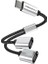 C - 2 USB USB C - USB Otg Adaptör Kablosu Tip C Erkek - Usb2.0 Dişi Genişletme Hub Için MacBook Pro Samsung iPad Pro Xiaomi Extender 3port (Yurt Dışından) 1