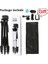 Siyah Tripod Adaptörü Işık Standı Fotoğrafçılık Taşınabilir Tripod Softbox Için 1/4 Vida ile LED Halka Işık Telefon Kamera Lazer Seviye Projektör (Yurt Dışından) 2