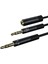 1 Adet Kulaklık Splitter Kulaklık Adaptörü Ses 3.5mm Kadın 2 Erkek Jack 3.5 Mic Y Splitter Kulaklık Pc Adaptörü Aux Kablosu Yeni (Yurt Dışından) 1