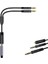 1 Adet Kulaklık Splitter Kulaklık Adaptörü Ses 3.5mm Kadın 2 Erkek Jack 3.5 Mic Y Splitter Kulaklık Pc Adaptörü Aux Kablosu Yeni (Yurt Dışından) 2