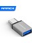 Mirco USB Otg 1 Paket Anmck Tip-C Otg USB 3.0 Adaptör Tip C USB C Erkek USB Dişi Dönüştürücü Macbook Xiaomi Samsung S20 Usbc Otg Konektörü (Yurt Dışından) 3