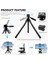 VP424 Vamson Eylem Kamera Cep Telefonu Için Saplı Ahtapot Esnek Tripod Kablosuz Uzaktan Kumandalı Gopro 11 10 9 8 Djı VP434 Için (Yurt Dışından) 5