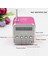 Pembe Taşınabilir Acil Durum Radyosu LCD Stereo Hoparlör Mini Dijital Fm Radyo Hoparlör Dijital Mp3 Çalar Supporttf Kart (Yurt Dışından) 3