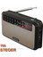 Altın ROLTONT60 Mp3 Çalar Mini Taşınabilir Ses Hoparlörleri LED Ekran Desteği Tf Kartı ile 2.1 Fm Radyo Müzik Çalma Yüksek LED El Feneri (Yurt Dışından) 4