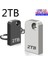 Gümüşi 512G Mini Yüksek Kapasiteli Kalem Sürücü 2tb Yüksek Hızlı Taşınabilir Memoria USB Flash Sürücüler 3.0 Pendrive 1tb Type-C USB Bellek Metal USB Stick (Yurt Dışından) 5