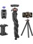 Ahtapot Tripod Ahtapot Esnek Tripod Dslr Kamera Akıllı Telefon Tutucu Vlog Tripod Ayarlanabilir Ballhead Soğuk Ayakkabı Için LED Işık Mikrofon (Yurt Dışından) 5