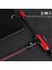 Kırmızı USB C Dac Adaptörü 2 In 1 Tip C 3.5 Kulaklık Adaptörü Ses Tipi-C Kulaklık 3mm Jack Aux USB C 3.5 Xiaomi Usbc 3 5 (Yurt Dışından) 4