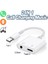 Tip C - 3,5 mm (B) 2 In 1 Splitter Aux Kablo Otg Adaptörü Xiaomi Redmi Samsung Oppo Huawei Konektörü USB C - Tip C 3,5 mm Jack Ses Şarjı (Yurt Dışından) 2