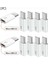 Beyaz 10 Adet Mini Mikro USB Tip C Dişi Erkek Adaptör Dönüştürücü Mikro-B Usb-C Konektörü Hızlı Şarj Kablosu Adaptör Aksesuarları (Yurt Dışından) 1