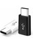 Beyaz 10 Adet Mini Mikro USB Tip C Dişi Erkek Adaptör Dönüştürücü Mikro-B Usb-C Konektörü Hızlı Şarj Kablosu Adaptör Aksesuarları (Yurt Dışından) 2