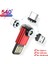 (Fiş) Mikro USB Için Mini USB Manyetik Şarj Adaptörü 540° Döndürme Tip C Dönüştürücü Kablo Iphone Android Için Huawei Samsung Manyetik Şarj Kablosu (Yurt Dışından) 2