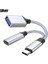 Şerit Tip-C - USB Otg Adaptör Kablosu USB C Otg Kablolu Telefon Adaptörü Pd Şarj Bağlantı Noktalı Çift Arayüz Tasarımı USB Sürücü Bağlantı Noktası (Yurt Dışından) 1