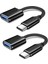 Tip C-Siyah USB C - USB Adaptörü USB Tip C Erkek - USB A Dişi Otg Kablo Thunderbolt3 - Huawei Xiaomi MacBook Pro/air Için USB Adaptörü (Yurt Dışından) 2