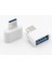 2 Adet Beyaz 2 Adet Evrensel USB C Tipi Adaptör Android Cep Mini Tip-C Jack Splitter Akıllı Telefon USB C Konnektörleri Otg Dönüştürücü (Yurt Dışından) 1