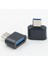 2 Adet Beyaz 2 Adet Evrensel USB C Tipi Adaptör Android Cep Mini Tip-C Jack Splitter Akıllı Telefon USB C Konnektörleri Otg Dönüştürücü (Yurt Dışından) 3