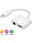 Aydınlatma 3.5mm Jack 2 In 1 Yıldırım 3.5mm Ses Adaptörü iPhone 13 12 11 Aux Jack Kulaklık Dönüştürücü Ses Dağıtıcı Şarj Kulaklık Kablosu (Yurt Dışından) 1