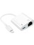 100MBS Ios Lightning - RJ45 Adaptörü 2'si 1 Arada Ethernet Lan Ağ Adaptörü, Şarj Bağlantı Noktalı Iphone/ipad/ipod Tak ve Çalıştır ile Uyumlu (Yurt Dışından) 3