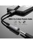 Gri USB Tip C - 3,5 mm Jack Dac Çip Kulaklık Adaptörü Pc Macbook Pro Samsung Galaxy Xiaomi Için USB C - 3,5 Aux Kablosu Dönüştürücü (Yurt Dışından) 3