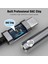Gri USB Tip C - 3,5 mm Jack Dac Çip Kulaklık Adaptörü Pc Macbook Pro Samsung Galaxy Xiaomi Için USB C - 3,5 Aux Kablosu Dönüştürücü (Yurt Dışından) 4