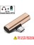 Altın 2ın1 Tip C 3.5mm Jack Kulaklık Şarj Kablosu Dönüştürücü USB 3.0 Macbookpro Xiaomi Huawei Için Tip C Otg Adaptörü (Yurt Dışından) 1