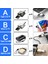 Mikrodan Tf-Gümüş Tip C'ye Mikro-Sd Tf Adaptörü Otg Hafıza Kartı Okuyucu Pc Için Samsung Mikro Usb'den Mikro-Sd'ye Adaptör Dönüştürücü Dizüstü Macbook Için (Yurt Dışından) 2