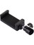 Siyah Evrensel Telefon Klip Braketi Tutucu Dağı Tripod Monopod Standı Adaptörü iPhone Samsung Xiaomi Akıllı Telefon Için (Yurt Dışından) 3
