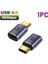 Stil 3 USB 4.0 Pd 100W 8k 60Hz Şarj Aleti Konektörü Macbook Için 40GBPS Yüksek Hızlı USB C Otg U-Şekil Düz Açı Erkek Dişi Adaptör (Yurt Dışından) 1
