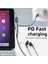 Siyah PD60W USB Tip C - 3,5 mm Dac Kulaklık Adaptörü Aux Yüksek Çözünürlüklü Ses 32BIT 384KHZ 3A MacBook iPad Pro Samsung S22 Google Huawei Xiaomi Için (Yurt Dışından) 4