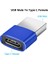 Kraliyet Mavi Tip C'den Mikro Usb'ye Yıldırım iPhone Için 3.5mm Ses Dönüştürücü Adaptör 1-25 Adet CR2025 Düğme Piller LED Işıklar Için (Yurt Dışından) 1