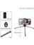 10 cm Selfie Tripod Fotoğraf Işık Standı 1/4 Vida Kafası ile Bluetooth Uyumlu Uzaktan Telefon Klip Taşınabilir Mini Fotoğraf Stüdyosu (Yurt Dışından) 1