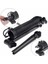 Siyah Katlanabilir 3 Yollu Kavrama Su Geçirmez Monopod Selfie Sopa Gopro Hero 9 8 7 5 6 4 10 Sj Xiaomi Yi Eylem Kamera Tripodu Aksesuarları (Yurt Dışından) 5
