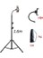 1.6 M Tripod 1 1.2/1.6/2.1 M Taşınabilir Alüminyum Telefon Dsl Kamera Canlı Tripod Standı Dağı Dijital Kamera Tripod Desteği iPhone Için LED Halka Işık (Yurt Dışından) 1