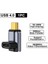 1pc Yeni Usb4.0 2pcs Usb4.0 40GBPS Adaptör USB C Erkek-Kadın 180° 100W Hızlı Şarj Veri Sync Dönüştürücü 8K@60Hz Dizüstü Tablet Telefon Için (Yurt Dışından) 1