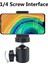 Dönüştürücü Klip Evrensel Cep Telefonu Klip Braketi Tutucu Dağı 1/4 Vida Sıcak Ayakkabı Telefon Klip Tripod Monopod Akıllı Telefon Kamera Için Standı (Yurt Dışından) 5