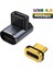 AD093 100W Otg Manyetik USB C Adaptörü Metal Tip C USB 4.0 Dönüştürücü 40GBPS MacBook Pro Air Smartphone Dizüstü Bilgisayar Için Hızlı Veri Transferi (Yurt Dışından) 1