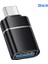 Siyah USB Tip C Otg Adaptör USB C - USB 3.0 Adaptör Tip-C Otg Kablo Dönüştürücü Xiaomi Samsung S10 S9 S8 Huawei P30 Macbook Pro (Yurt Dışından) 1