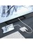 E Lightning - HDMI Adaptörü Mikrofon Ses Kablosu Aux Jack Çift USB Hub 4K Av Tv Otg iPhone Için Şarj 12/11PRO/11/XS//X/8/IPAD (Yurt Dışından) 3
