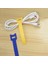 20PCS-WHITE 20PCS Evrensel T-Tipi Kablo Bağı Teli Yeniden Kullanılabilir Kordon Düzenleyici Tel 15*1.2cm Renkli Bilgisayar Veri Kablosu Güç Kablosu Bağı Askıları (Yurt Dışından) 4