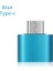 2 Adet Mavi USB C Adaptör Tip C - USB 3.0 Adaptör Thunderbolt 3 Tip-C Adaptör Otg Kablosu Xiaomi Macbook Pro Hava Samsung S10 S9 USB Otg (Yurt Dışından) 1