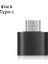 Siyah 1 Adet Usb-C 2.0 Tip C USB 2.0 Otg Metal Renkli Dönüştürücü Erkek Dişi Adaptör Android Akıllı Telefonlar Için Aksesuarlar (Yurt Dışından) 1