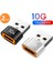 2 Adet Karışık Twitch 10A Tip C Dişi USB A Erkek Otg Adaptör Usb-C Dönüştürücü Macbook Samsung Için Konektör Veri Aktarım Adaptörü USB 3.0 (Yurt Dışından) 1