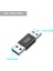 USB Erkek Erkeğe USB C Mikro Dönüştürücü Cep Telefonu Tip C Otg Adaptörü Veri Transferi ile Dizüstü MacBook iPhone Için USB A Erkek Dişi Adaptör (Yurt Dışından) 1