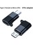USB Erkek Erkeğe USB C Mikro Dönüştürücü Cep Telefonu Tip C Otg Adaptörü Veri Transferi ile Dizüstü MacBook iPhone Için USB A Erkek Dişi Adaptör (Yurt Dışından) 2