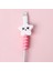 E 1 Adet Karikatür Spiral USB Koruyucu Şarj Kablosu Koruyucu Silikon Bobin Sarıcı Cep Telefonu Organizador Kablolu Telefon Aksesuarları (Yurt Dışından) 2